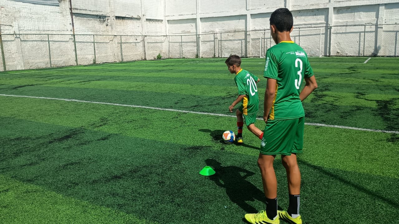 Início dos trabalhos do Projeto de Futebol “2 Toques”